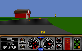 Hard Drivin' II - Drive Harder atari screenshot