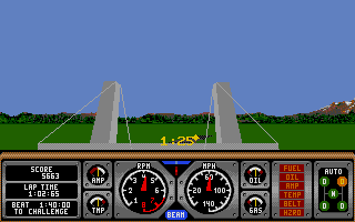 Hard Drivin' II - Drive Harder atari screenshot