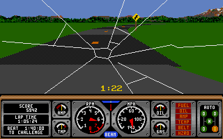 Hard Drivin' II - Drive Harder atari screenshot
