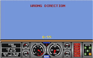 Hard Drivin' II - Drive Harder atari screenshot