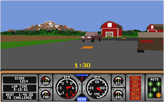 Hard Drivin' II - Drive Harder atari screenshot