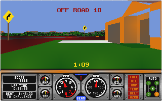 Hard Drivin' II - Drive Harder atari screenshot