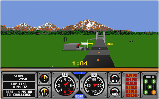 Hard Drivin' II - Drive Harder atari screenshot