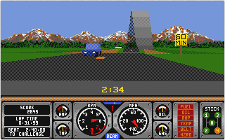 Hard Drivin' II - Drive Harder atari screenshot