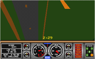 Hard Drivin' II - Drive Harder atari screenshot