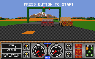 Hard Drivin' II - Drive Harder atari screenshot