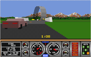 Hard Drivin' II - Drive Harder atari screenshot