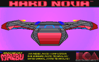 Hard Nova atari screenshot