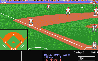 HardBall! atari screenshot
