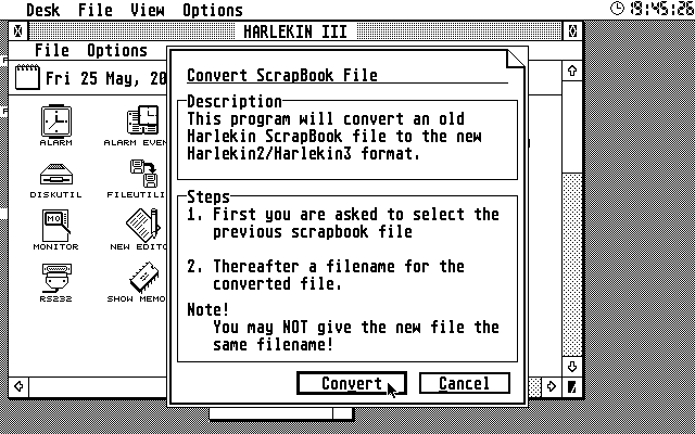 Harlekin atari screenshot
