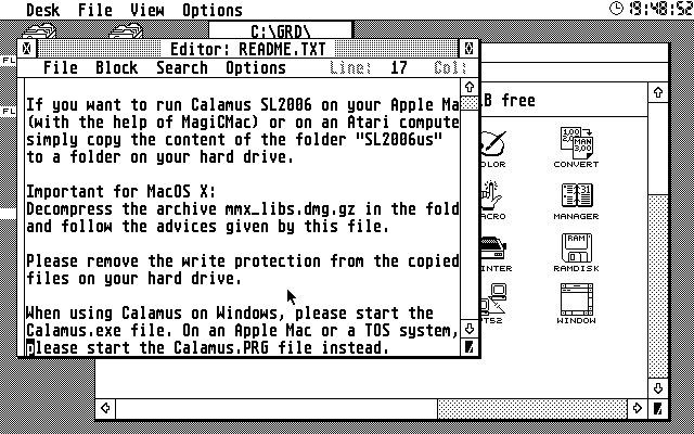 Harlekin atari screenshot