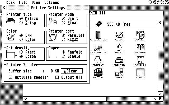 Harlekin atari screenshot