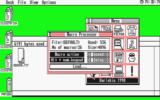 Harlekin atari screenshot