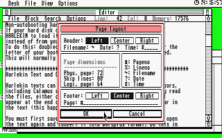 Harlekin atari screenshot