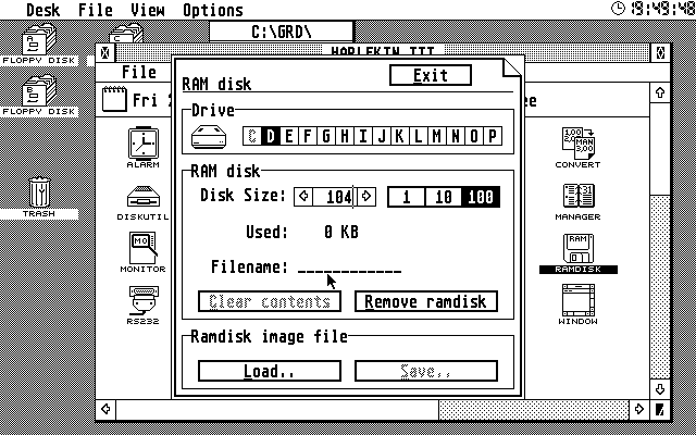 Harlekin atari screenshot