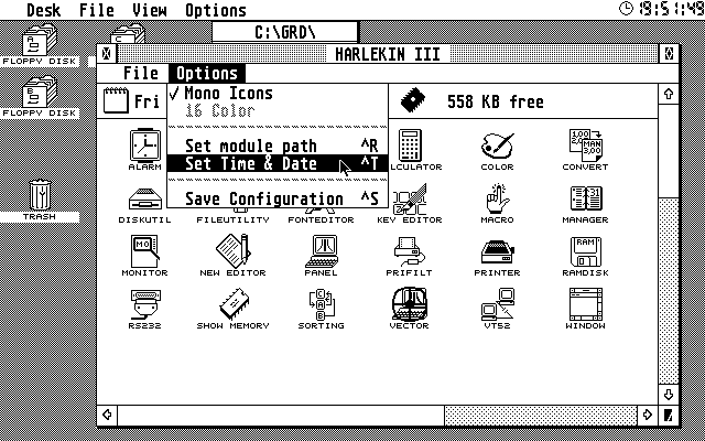 Harlekin atari screenshot