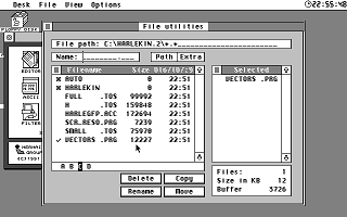 Harlekin atari screenshot