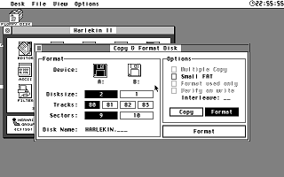 Harlekin atari screenshot