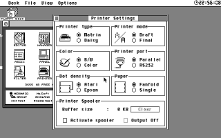 Harlekin atari screenshot