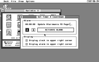 Harlekin atari screenshot