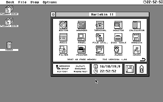 Harlekin atari screenshot