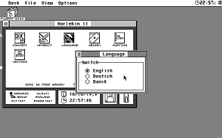 Harlekin atari screenshot