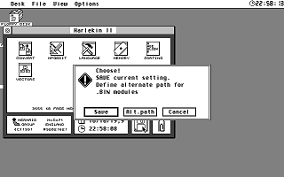 Harlekin atari screenshot