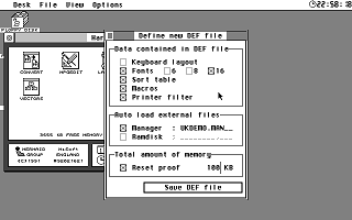 Harlekin atari screenshot