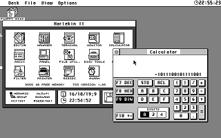 Harlekin atari screenshot