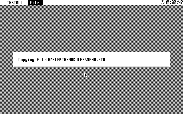 Harlekin atari screenshot