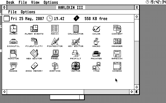 Harlekin atari screenshot