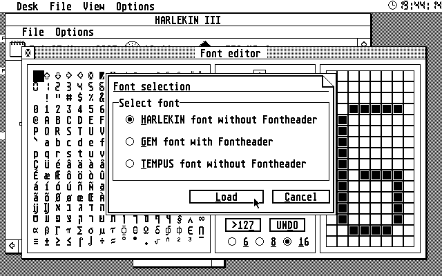 Harlekin atari screenshot