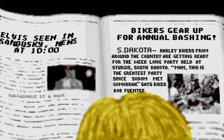 Harley Davidson - The Road to Sturgis atari screenshot