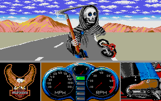 Harley Davidson - The Road to Sturgis atari screenshot