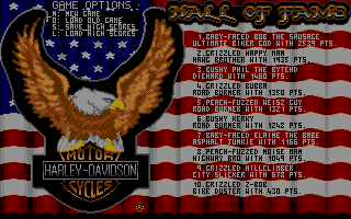 Harley Davidson - The Road to Sturgis atari screenshot