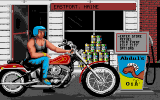 Harley Davidson - The Road to Sturgis atari screenshot