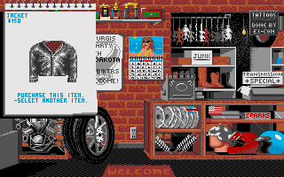 Harley Davidson - The Road to Sturgis atari screenshot