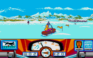 Harricana - Raid International Motoneige atari screenshot