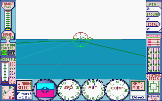 Harrier Strike Mission atari screenshot