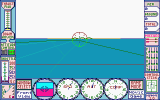 Harrier Strike Mission atari screenshot