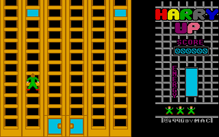 Harry Up atari screenshot