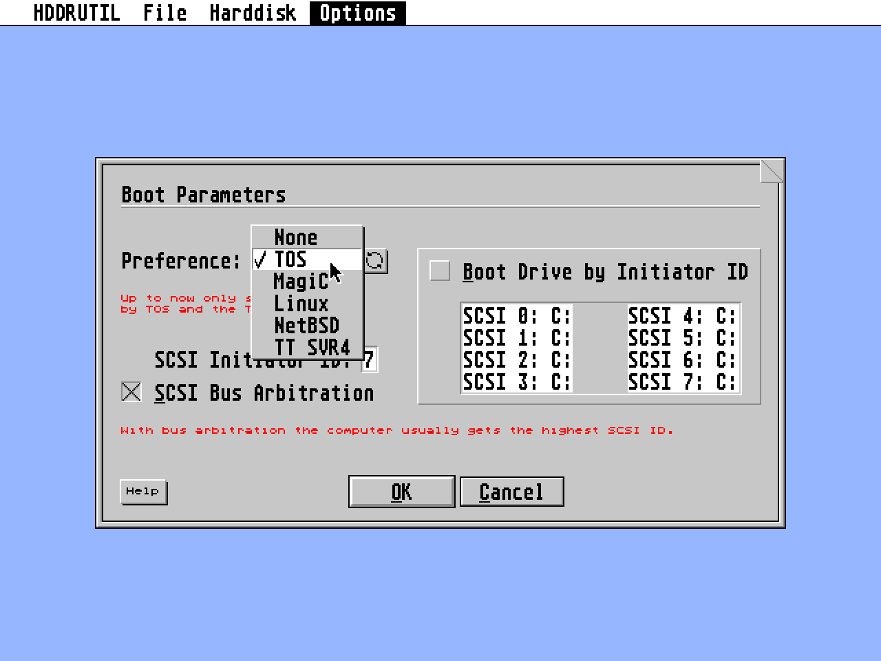 HDDriver atari screenshot