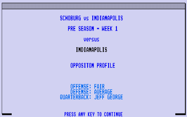 Head Coach atari screenshot