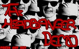 Headbanger Demo (The) atari screenshot