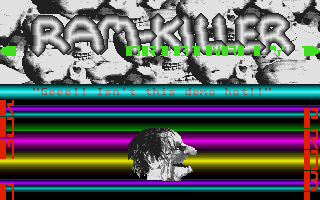 Headbanger Demo (The) atari screenshot