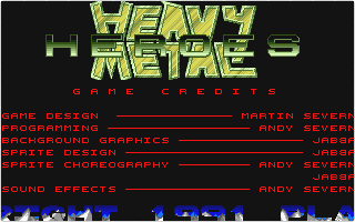 Heavy Metal Heroes — screenshot 1