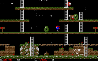 Hector Vs. the Mutant Vampire Tomatoes from Hell atari screenshot