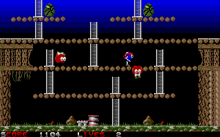 Hector Vs. the Mutant Vampire Tomatoes from Hell atari screenshot