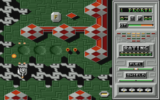 Hell Bent atari screenshot