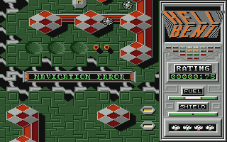 Hell Bent atari screenshot